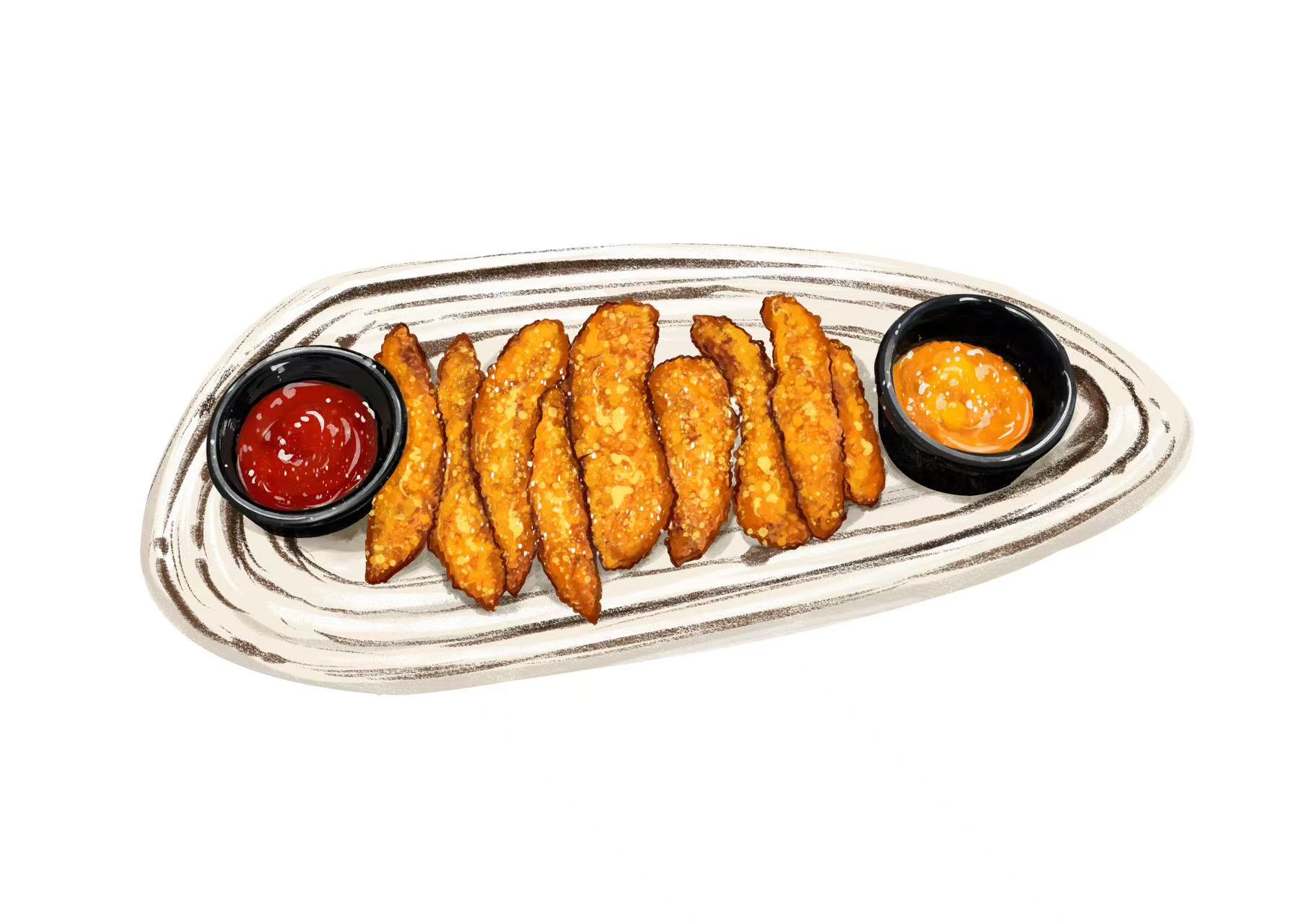 Finger de pollo